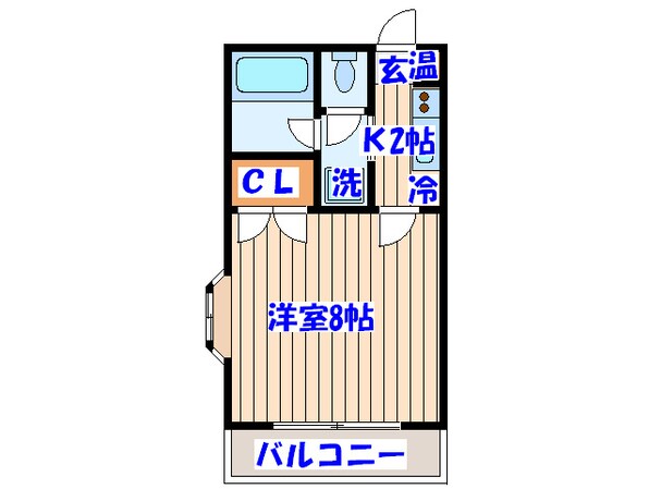 フォンターナ八乙女の物件間取画像